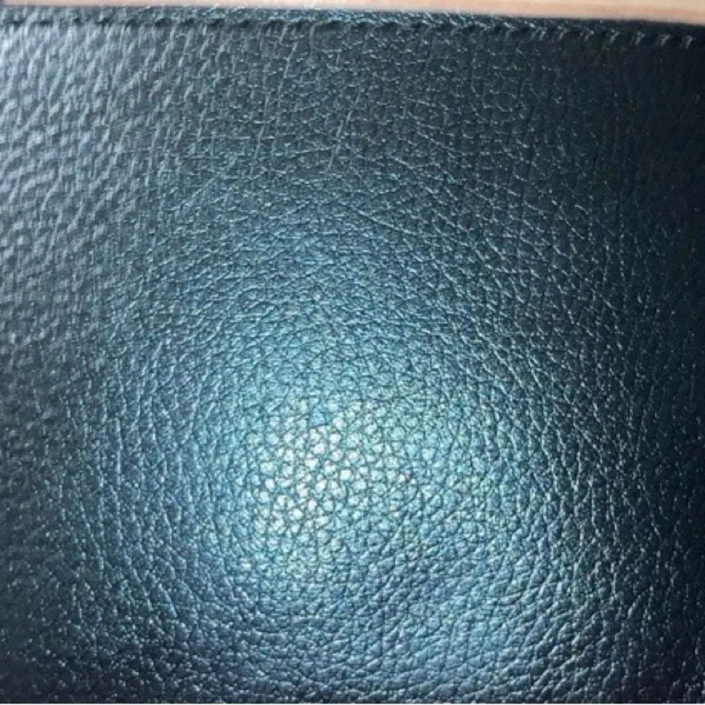 Black Leather faux Wallet. NWT.